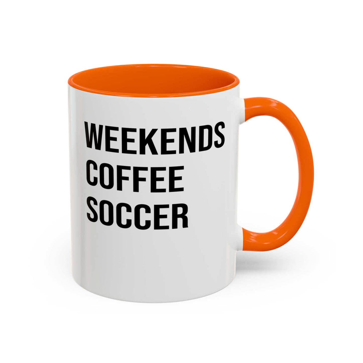 Weekend Coffee Soccer Mug, Soccer Mug, Soccer Mom Mug, Mug for Women, Game Day Soccer Mug A0009-002A