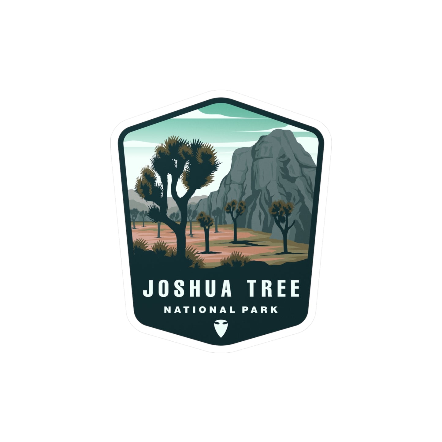 Joshua Tree National Park Vinyl Sticker - Outdoor Adventure Gift