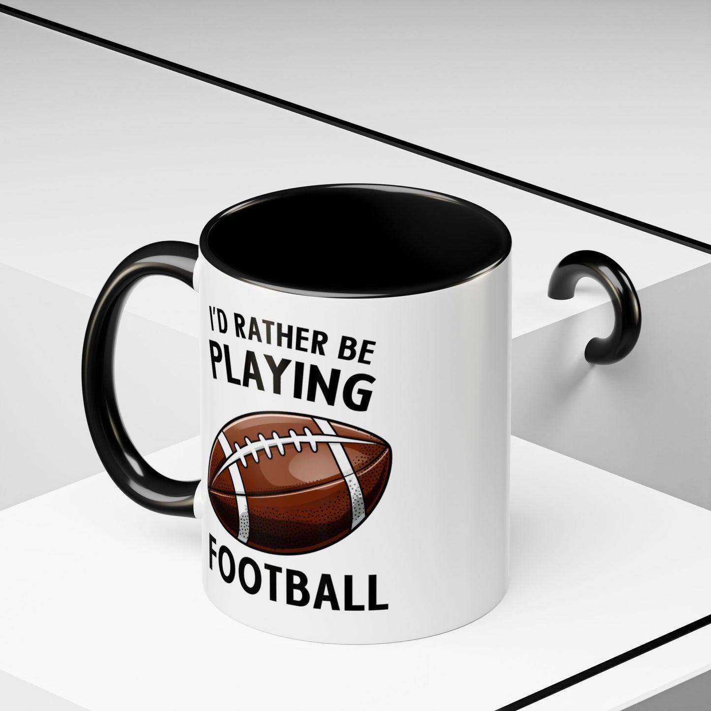 Mug I'd Rather Be Playing Football, 11oz