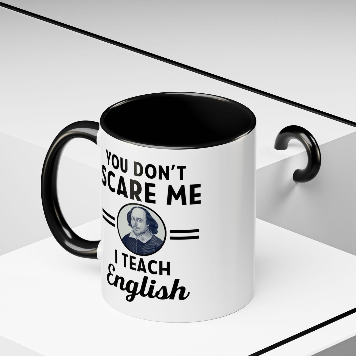 Funny English Teacher Coffee Mug - Sip & Teach with Style, Coffee Lovers Mug, English Teacher Gift, Accent Coffee Mug (11, 15oz)