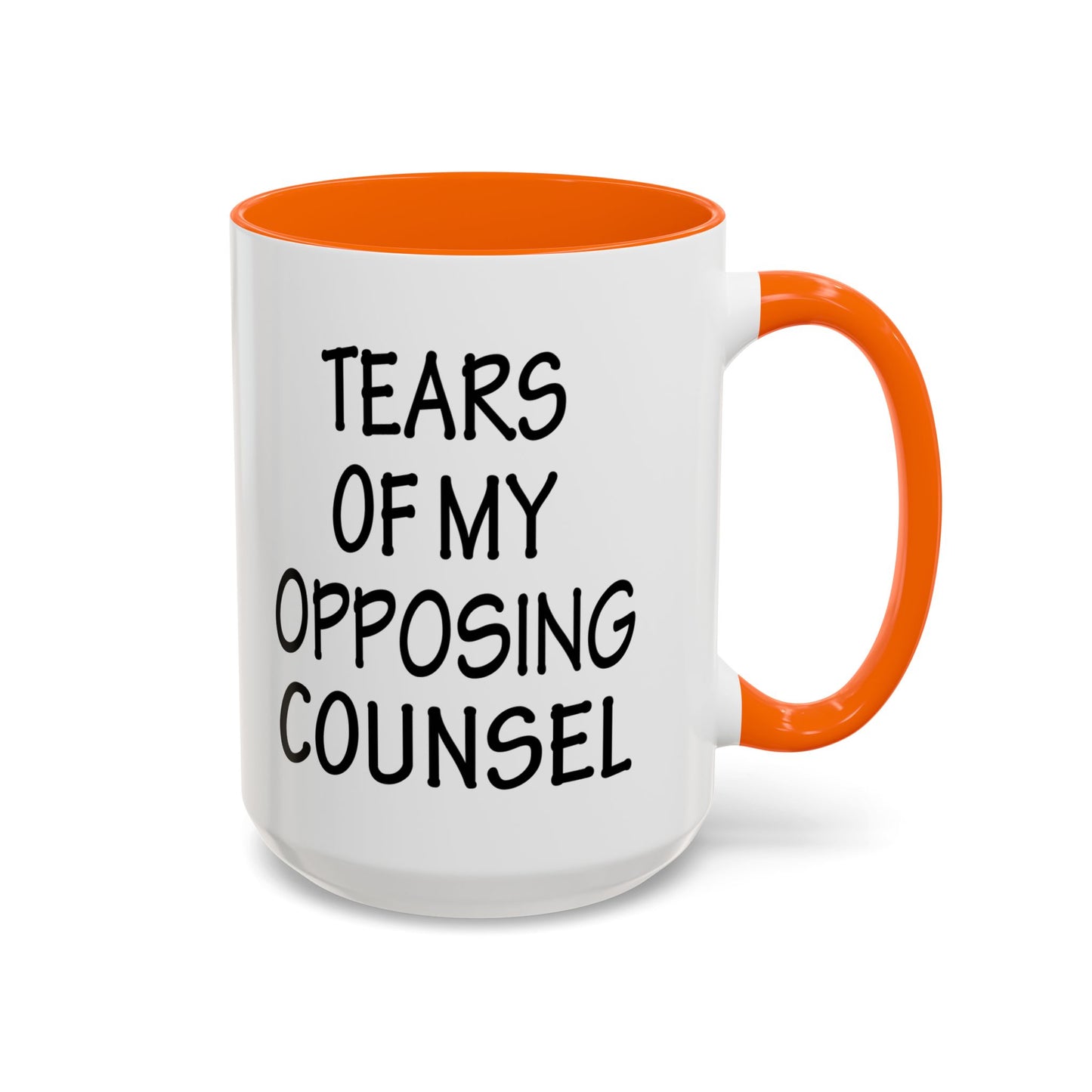 Lawyer Mug, Tears of Opposing Counsel Mug, Attorney Mug, Lawyer Coffee Mug, Law Student Mug, Tears Mug, Funny Lawyer Mug A0075-012A