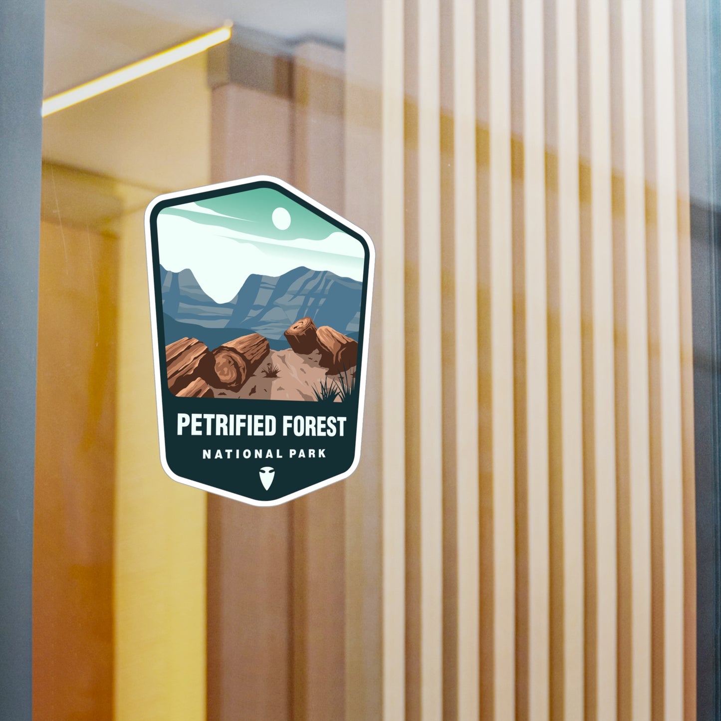 Petrified Forest National Park Sticker, National Park Stickers, Travel Stickers, Laptop Decal, Vinyl Sticker, Vinyl Decal, Floral Stickers