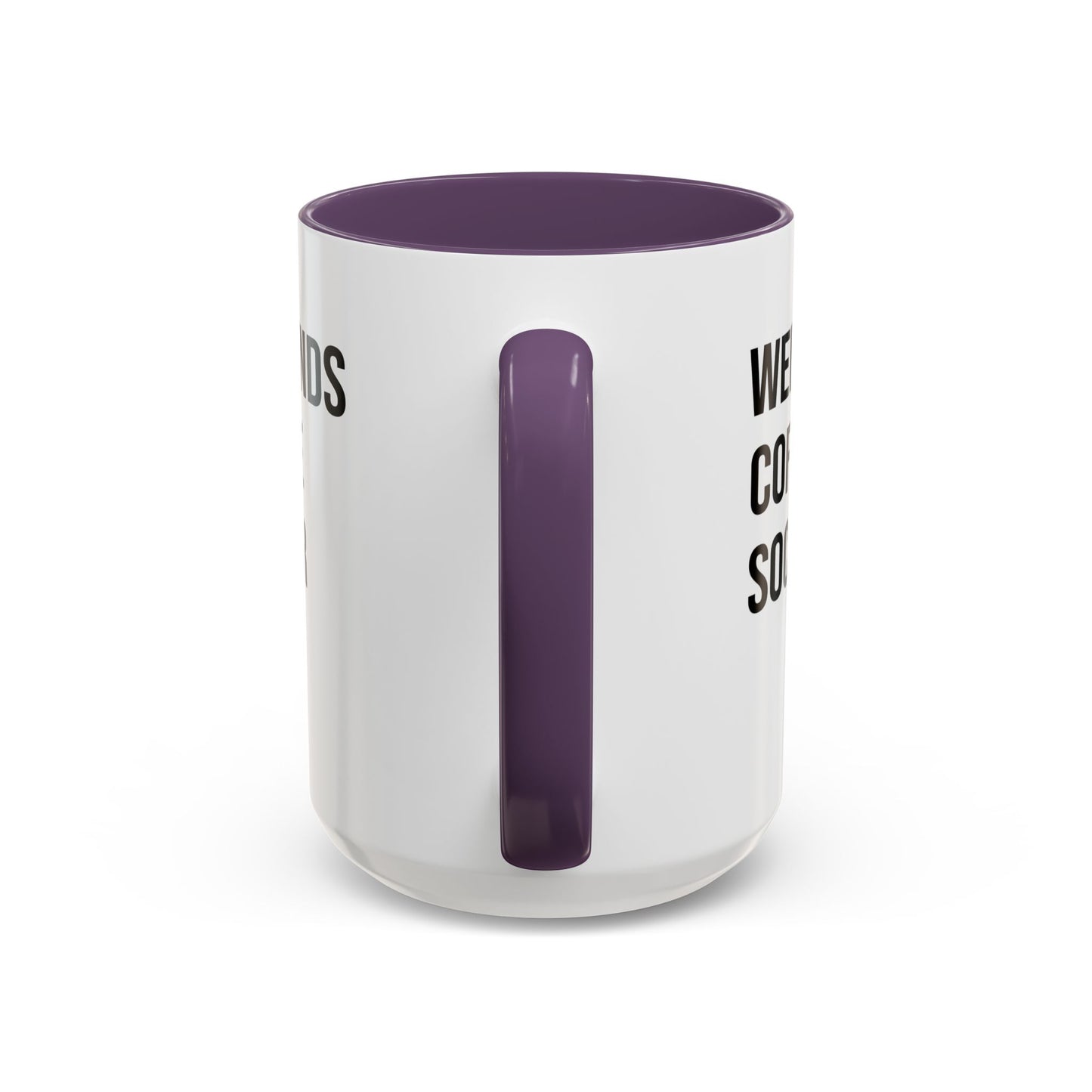 Weekend Coffee Soccer Mug, Soccer Mug, Soccer Mom Mug, Mug for Women, Game Day Soccer Mug A0009-002A