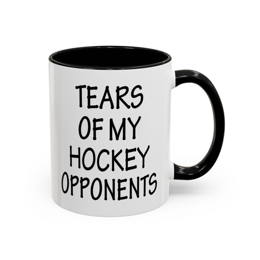 Hockey Gifts, Hockey Coffee Mug, Hockey Coach Gifts, Hockey Player Gifts, Funny Hockey Gifts, Tears of My Hockey Opponents A0075-026AAccent Coffee Mug (11, 15oz)