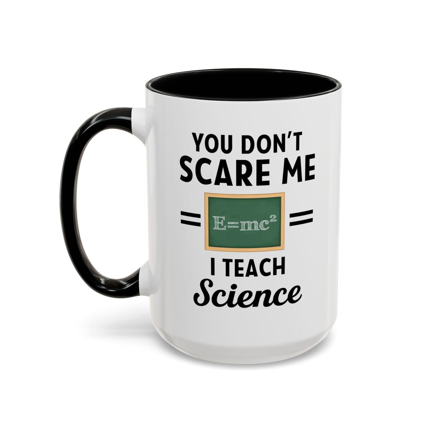 Science Teacher Mug - Fueling Minds and Caffeine Fixes Science Teacher Mug, Gift for Science Teacher, Funny Science Teacher Mug, Accent Coffee Mug (11, 15oz)