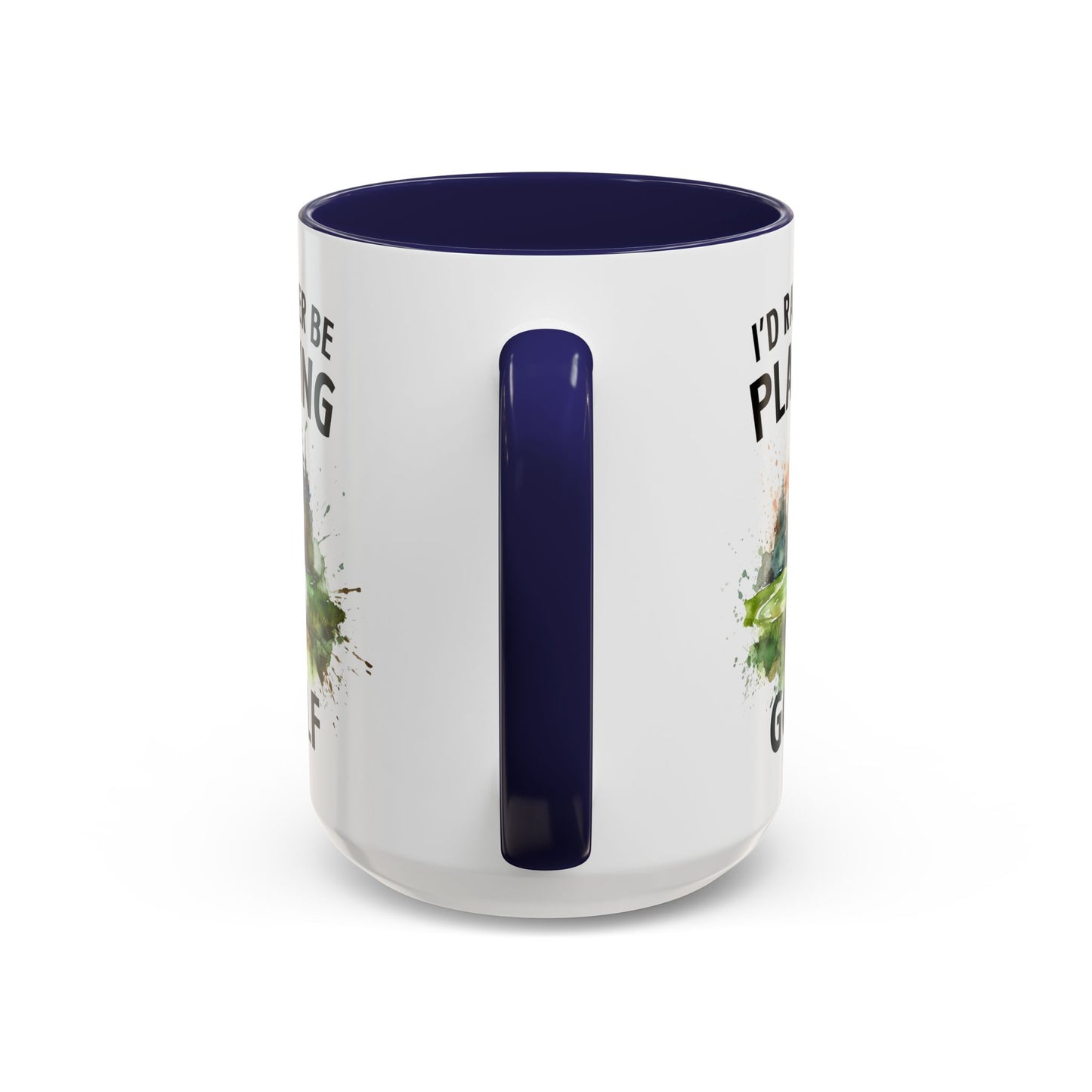 Funny Golf Mug - 11oz Ceramic Mug, I'd Rather Be Playing Golf Gift for Golfers 0190001