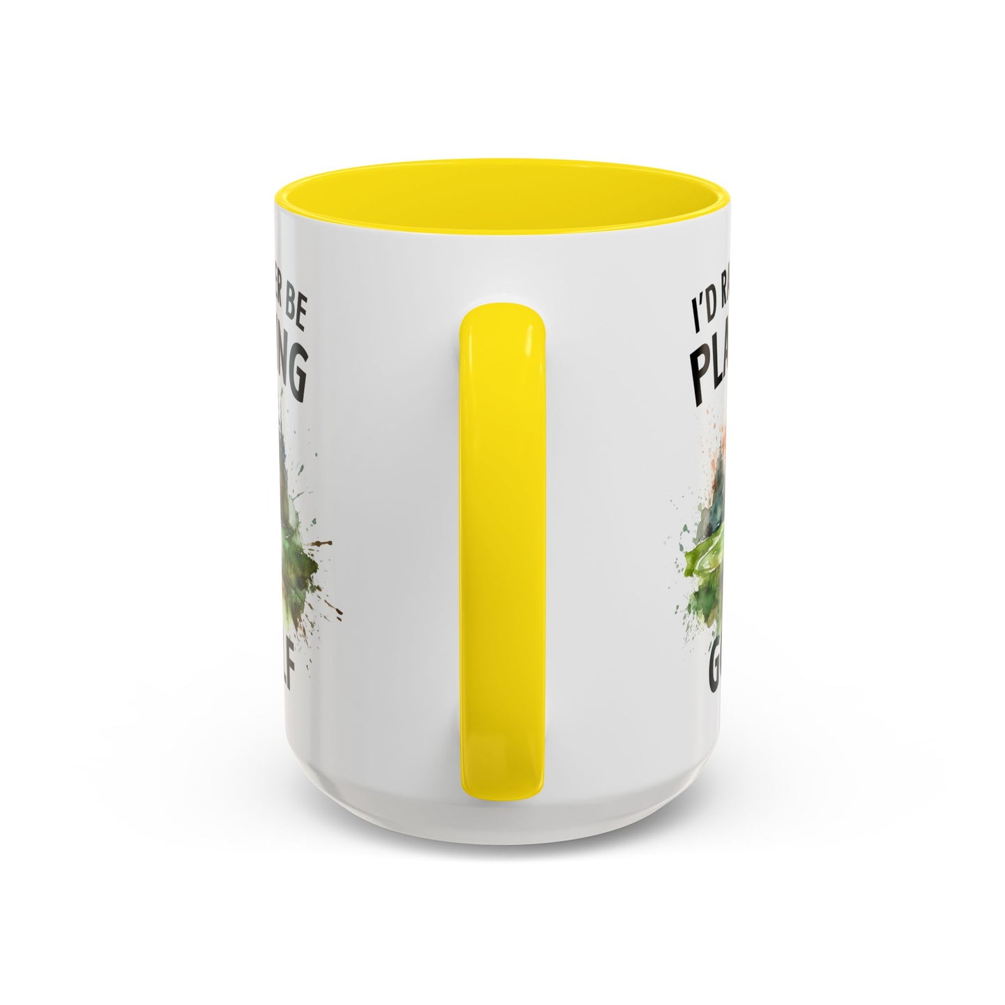 Funny Golf Mug - 11oz Ceramic Mug, I'd Rather Be Playing Golf Gift for Golfers 0190001