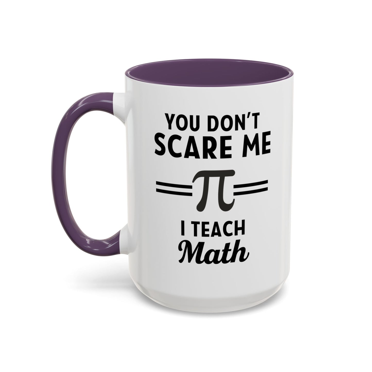 Math Teacher Mug - Fueling Minds and Caffeine Fixes Math Teacher Mug, Gift for Math Teacher, Funny Math Teacher Mug, Accent Coffee Mug (11, 15oz)