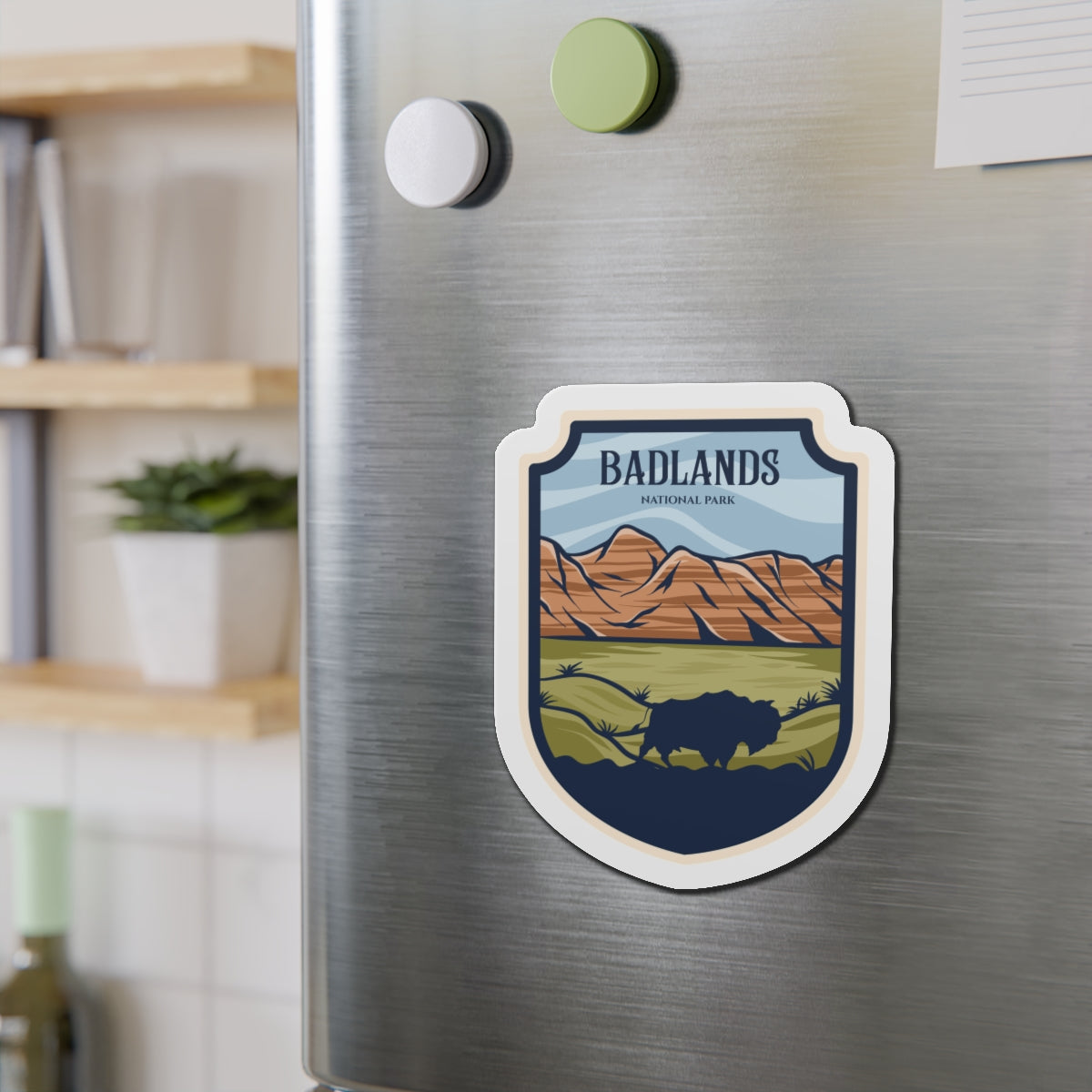 Badlands National Park Die-Cut Magnets