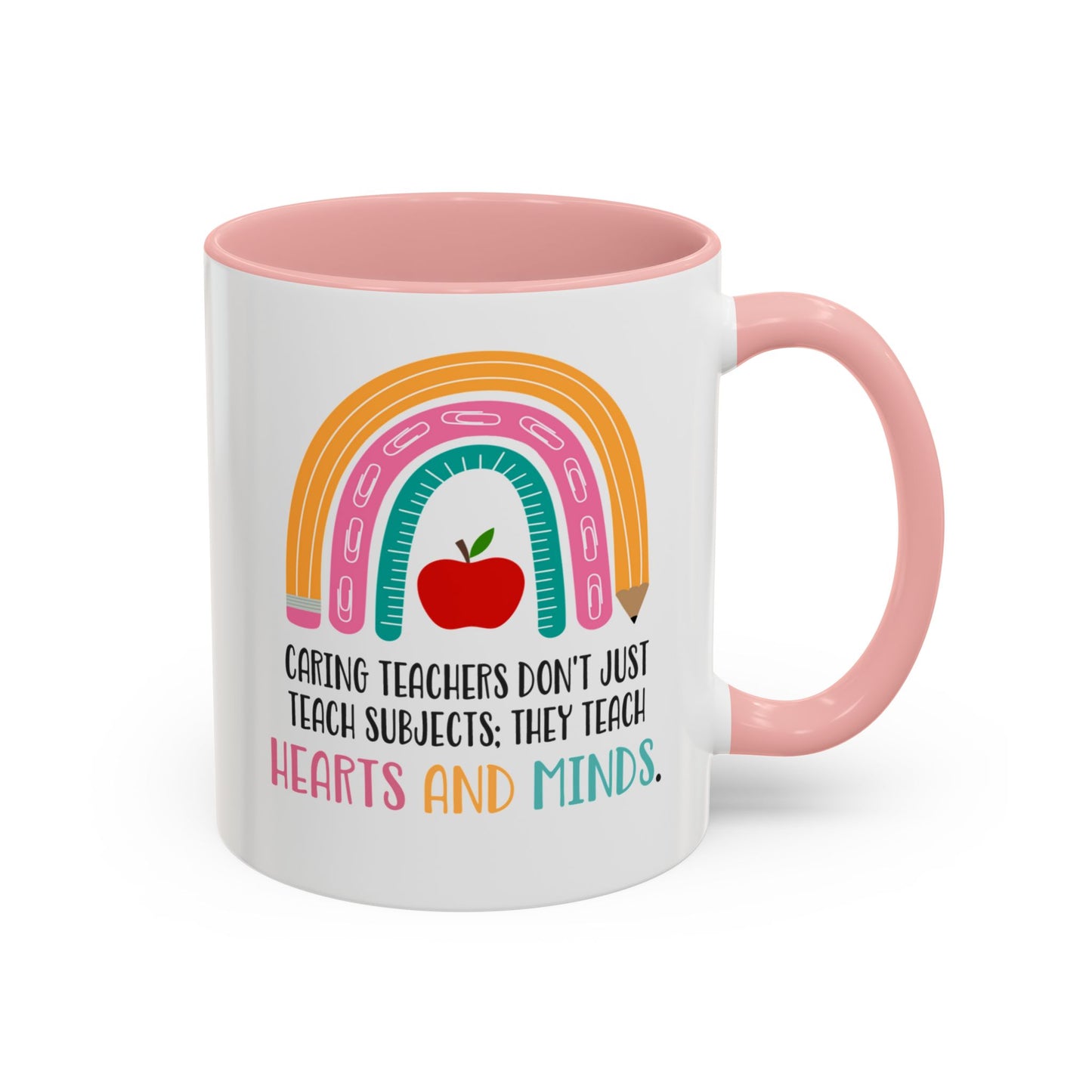 Thank You Teacher Mug - Caring Teachers Gift Accent Coffee Mug (11, 15oz)