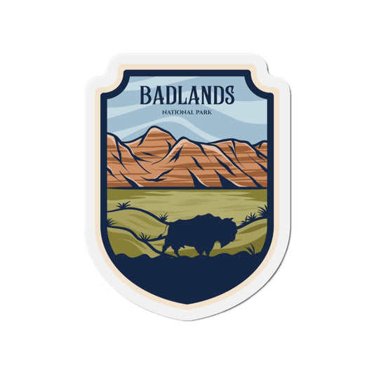 Badlands National Park Die-Cut Magnets