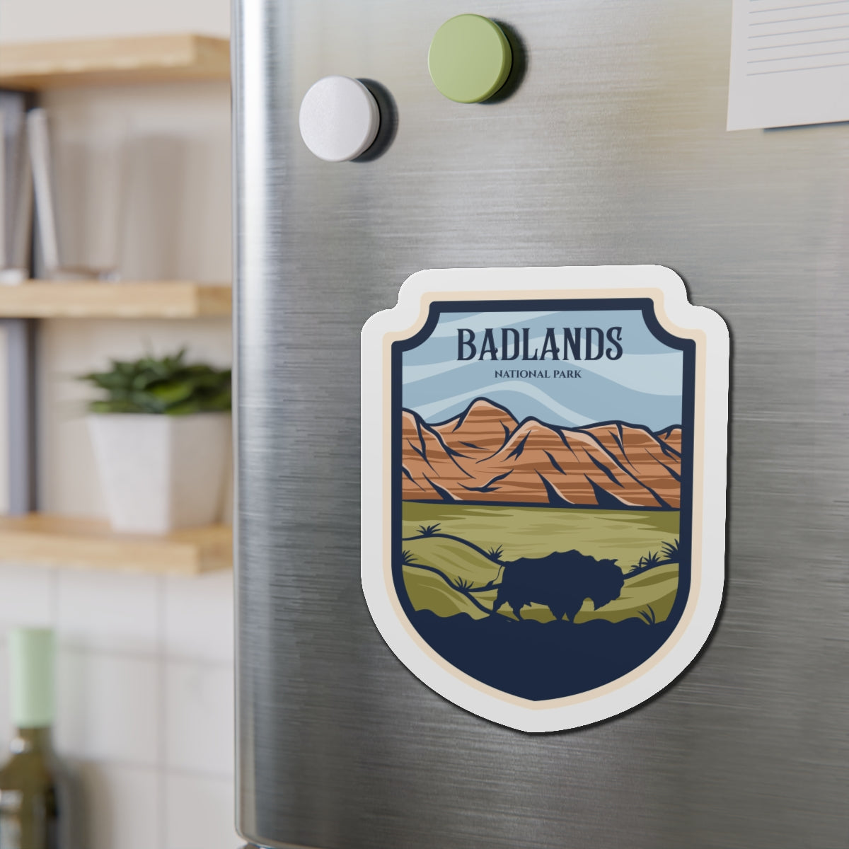 Badlands National Park Die-Cut Magnets