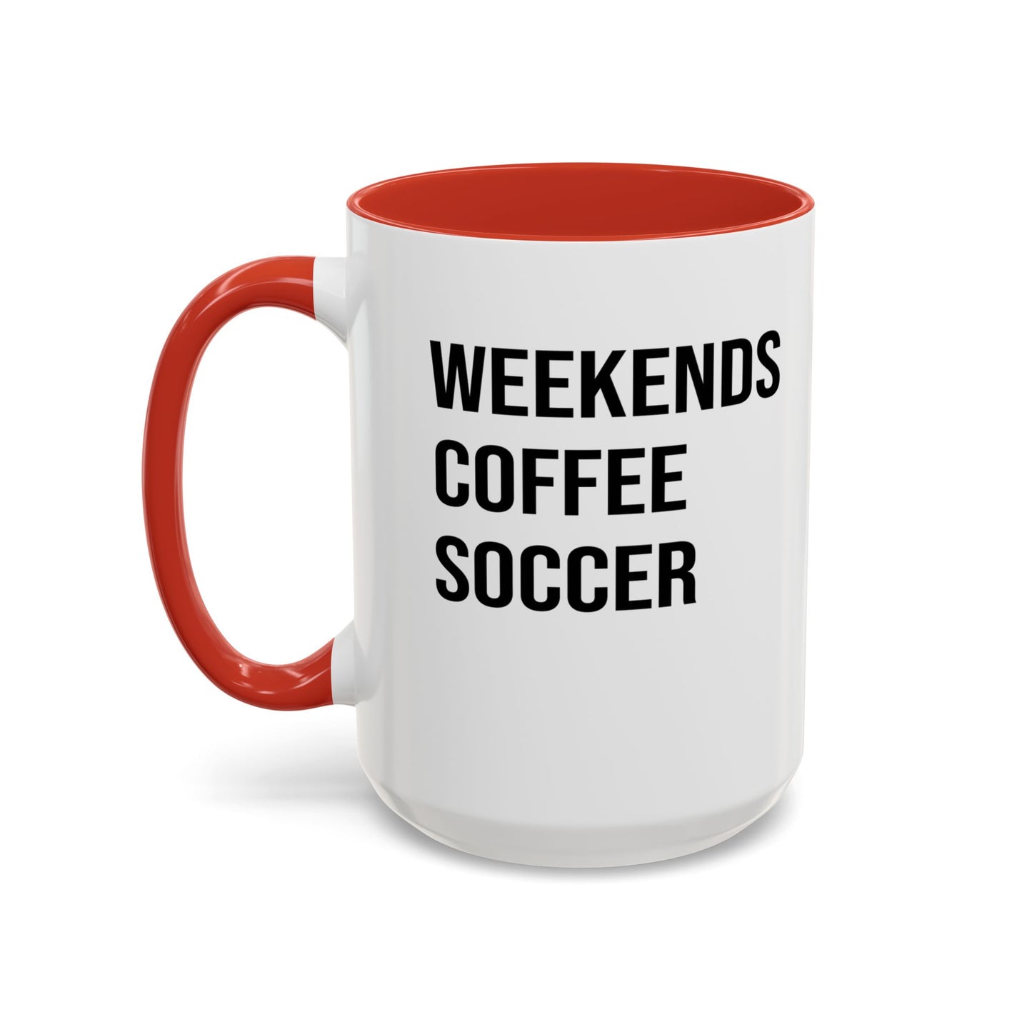 Weekend Coffee Soccer Mug, Soccer Mug, Soccer Mom Mug, Mug for Women, Game Day Soccer Mug A0009-002A