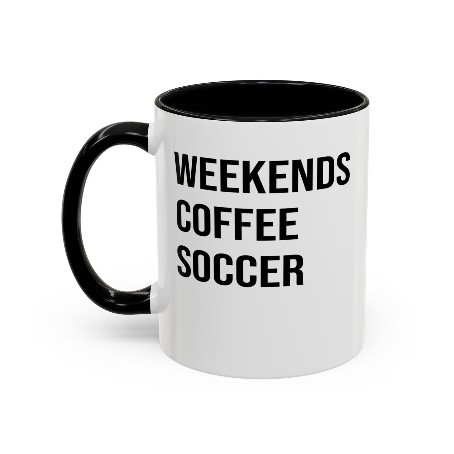 Weekend Coffee Soccer Mug, Soccer Mug, Soccer Mom Mug, Mug for Women, Game Day Soccer Mug A0009-002A