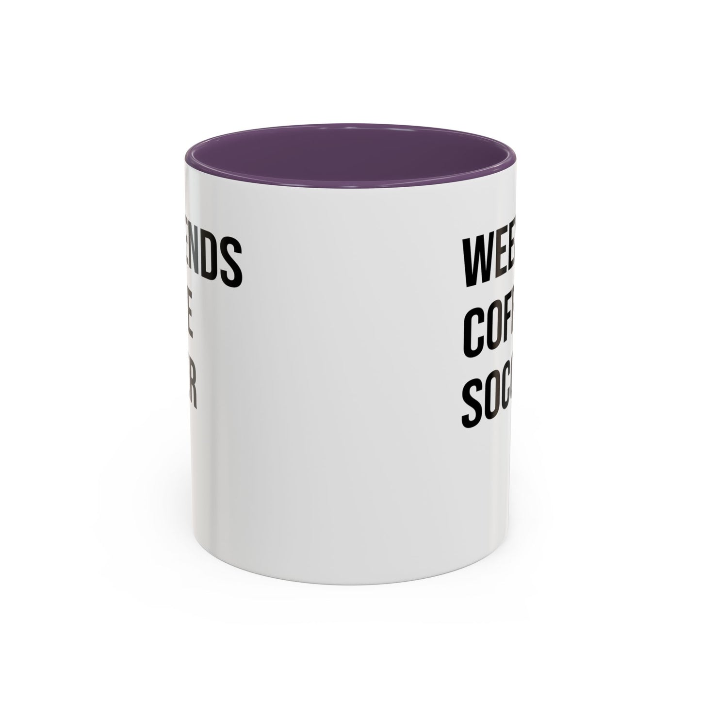 Weekend Coffee Soccer Mug, Soccer Mug, Soccer Mom Mug, Mug for Women, Game Day Soccer Mug A0009-002A