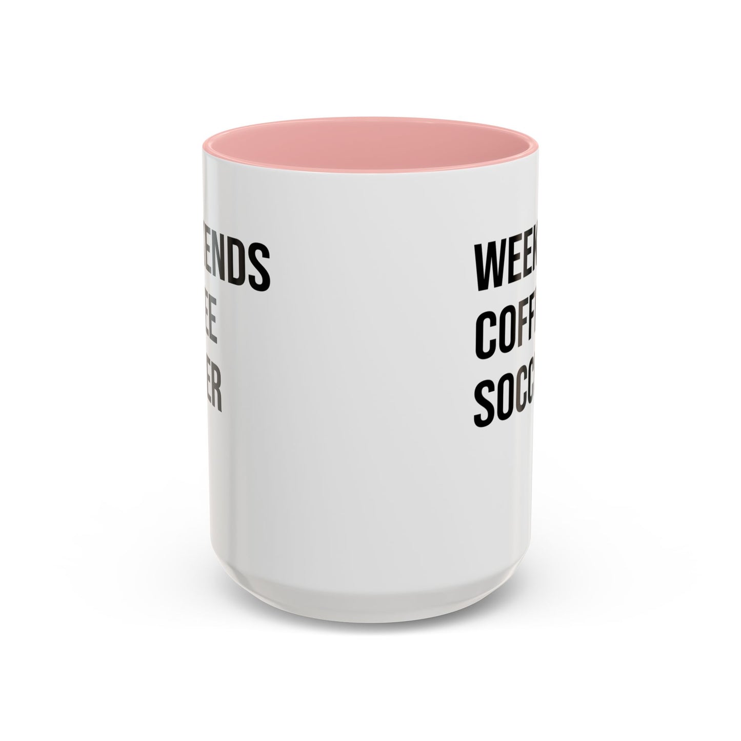 Weekend Coffee Soccer Mug, Soccer Mug, Soccer Mom Mug, Mug for Women, Game Day Soccer Mug A0009-002A