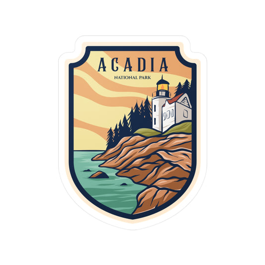 Acadia National Park Kiss-Cut Vinyl Decals