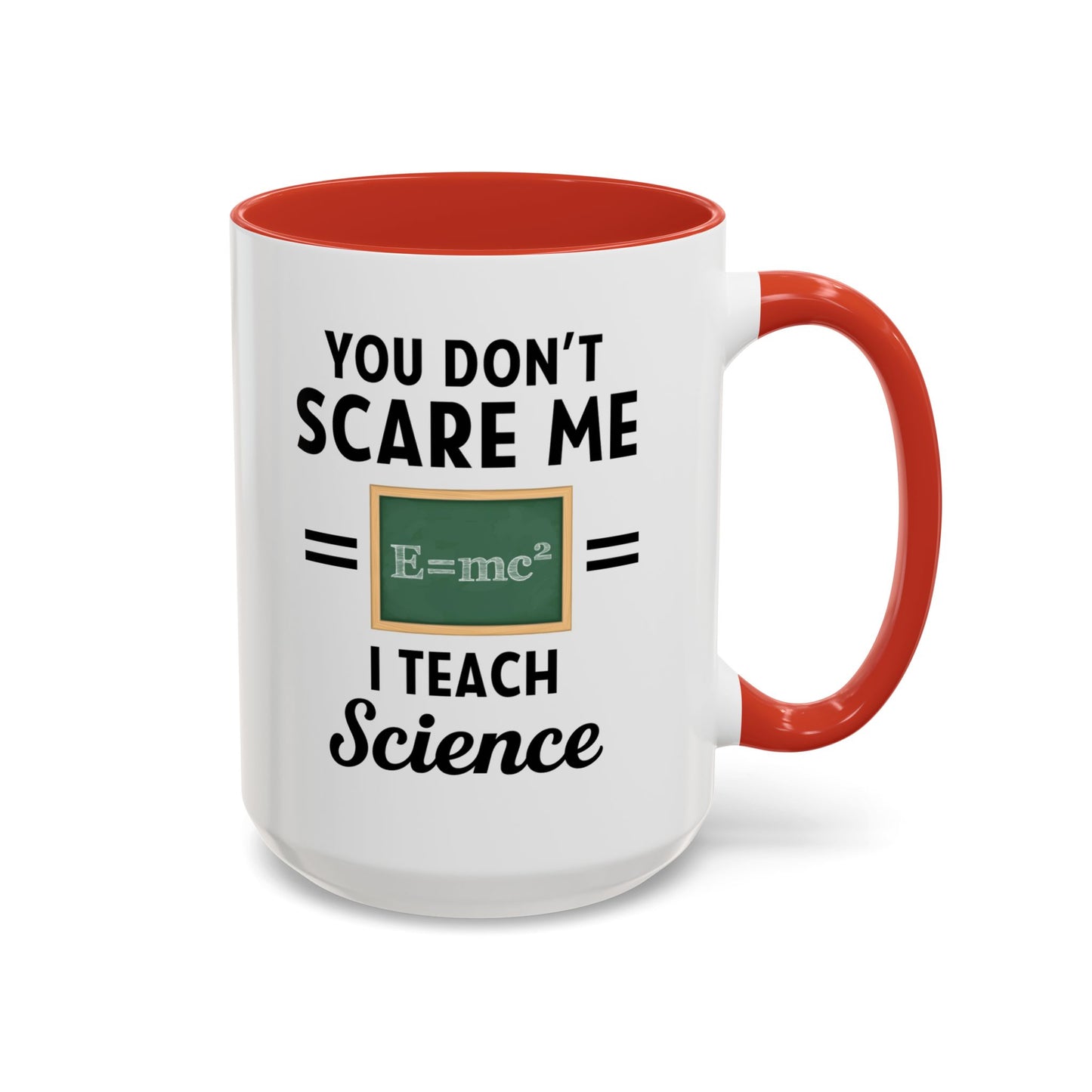 Science Teacher Mug - Fueling Minds and Caffeine Fixes Science Teacher Mug, Gift for Science Teacher, Funny Science Teacher Mug, Accent Coffee Mug (11, 15oz)