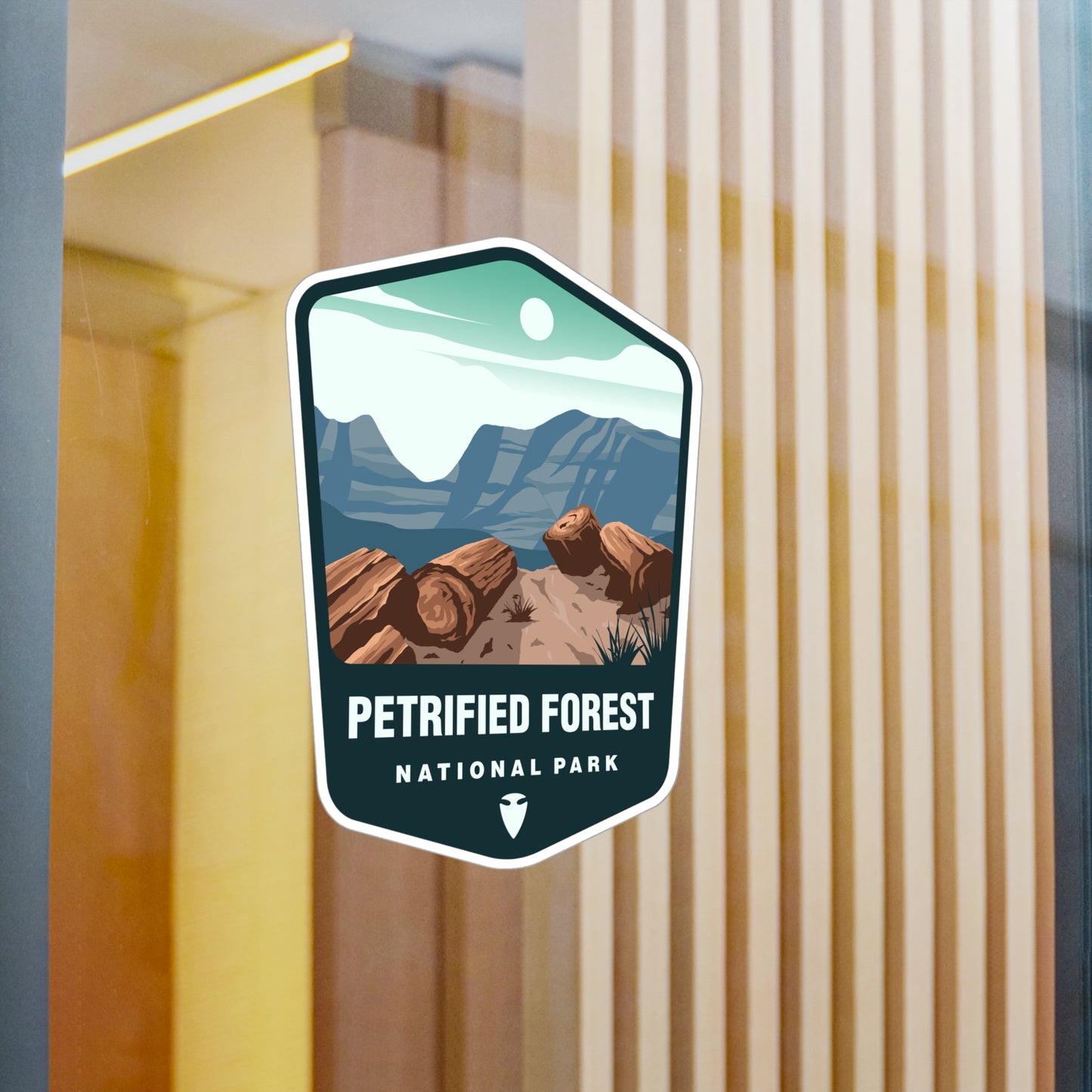 Petrified Forest National Park Sticker, National Park Stickers, Travel Stickers, Laptop Decal, Vinyl Sticker, Vinyl Decal, Floral Stickers