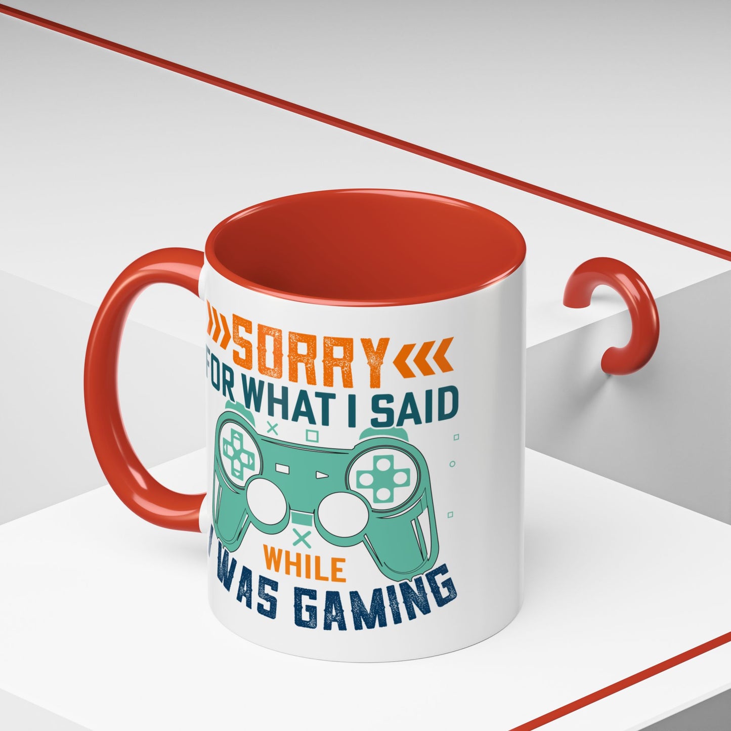 Funny Gaming Mug Sorry for What I Said While I was Gaming 0370008