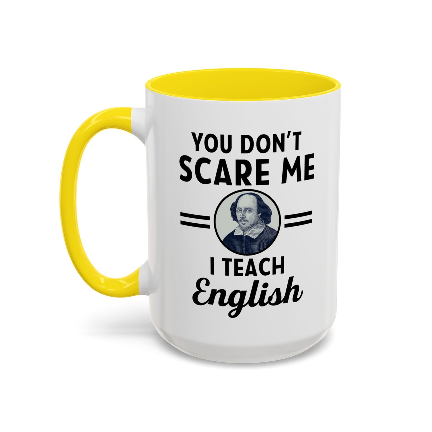 Funny English Teacher Coffee Mug - Sip & Teach with Style, Coffee Lovers Mug, English Teacher Gift, Accent Coffee Mug (11, 15oz)