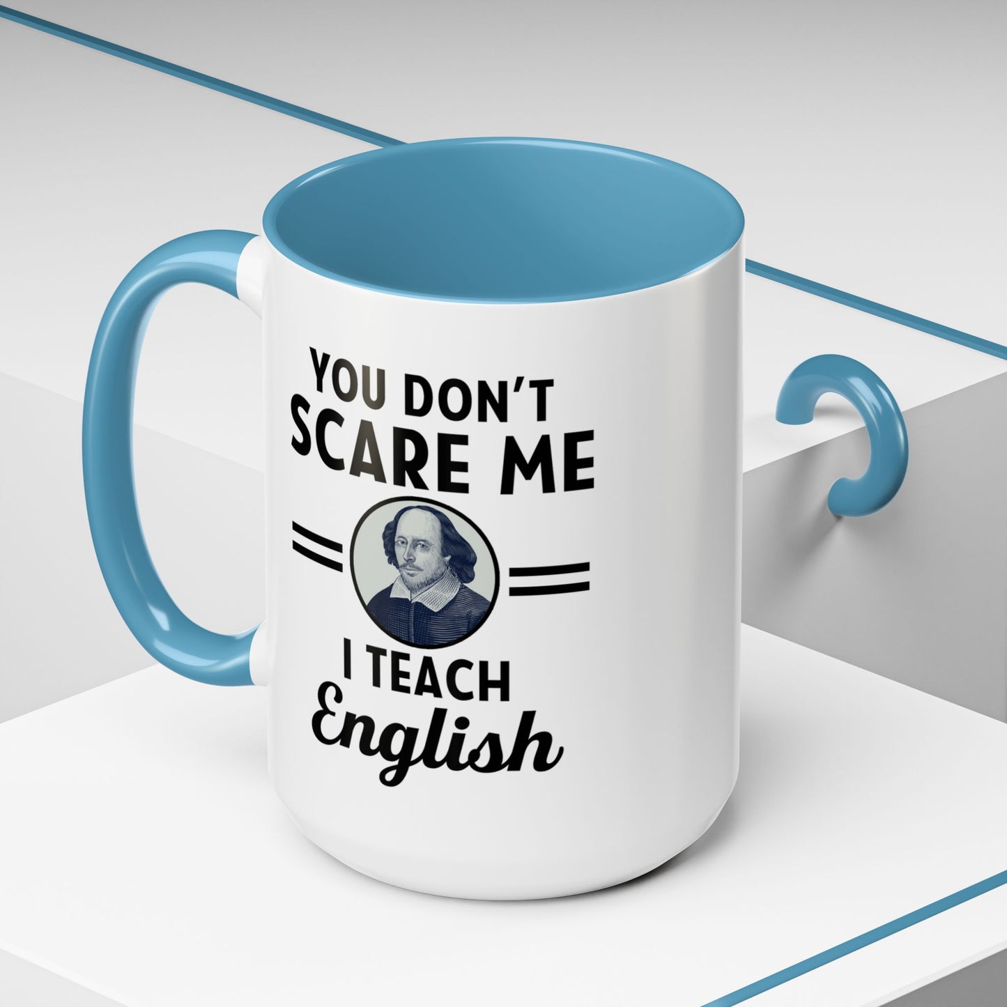 Funny English Teacher Coffee Mug - Sip & Teach with Style, Coffee Lovers Mug, English Teacher Gift, Accent Coffee Mug (11, 15oz)