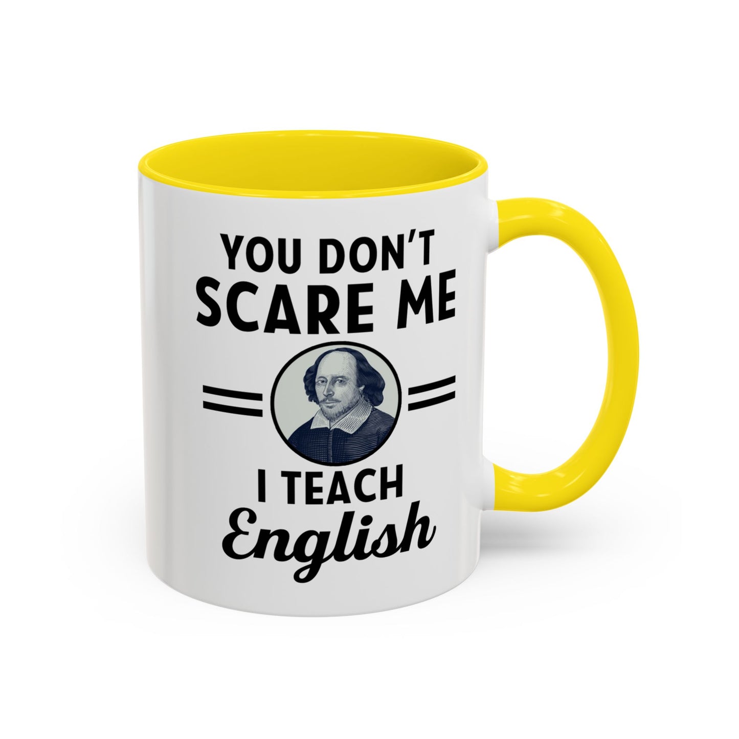 Funny English Teacher Coffee Mug - Sip & Teach with Style, Coffee Lovers Mug, English Teacher Gift, Accent Coffee Mug (11, 15oz)