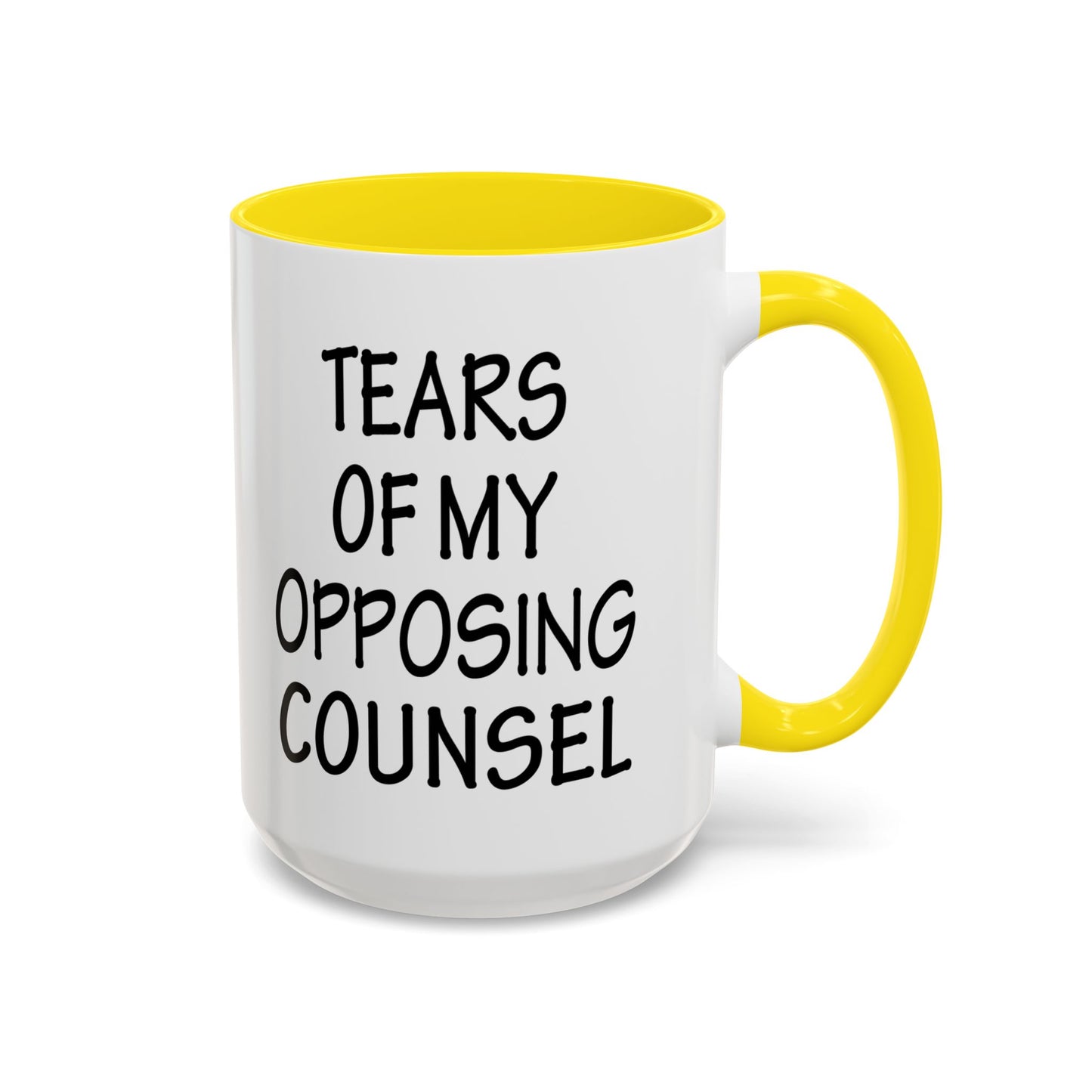 Lawyer Mug, Tears of Opposing Counsel Mug, Attorney Mug, Lawyer Coffee Mug, Law Student Mug, Tears Mug, Funny Lawyer Mug A0075-012A