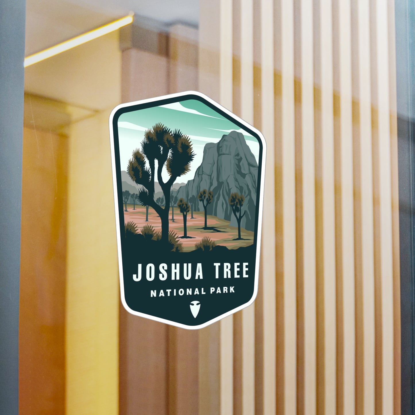 Joshua Tree National Park Vinyl Sticker - Outdoor Adventure Gift