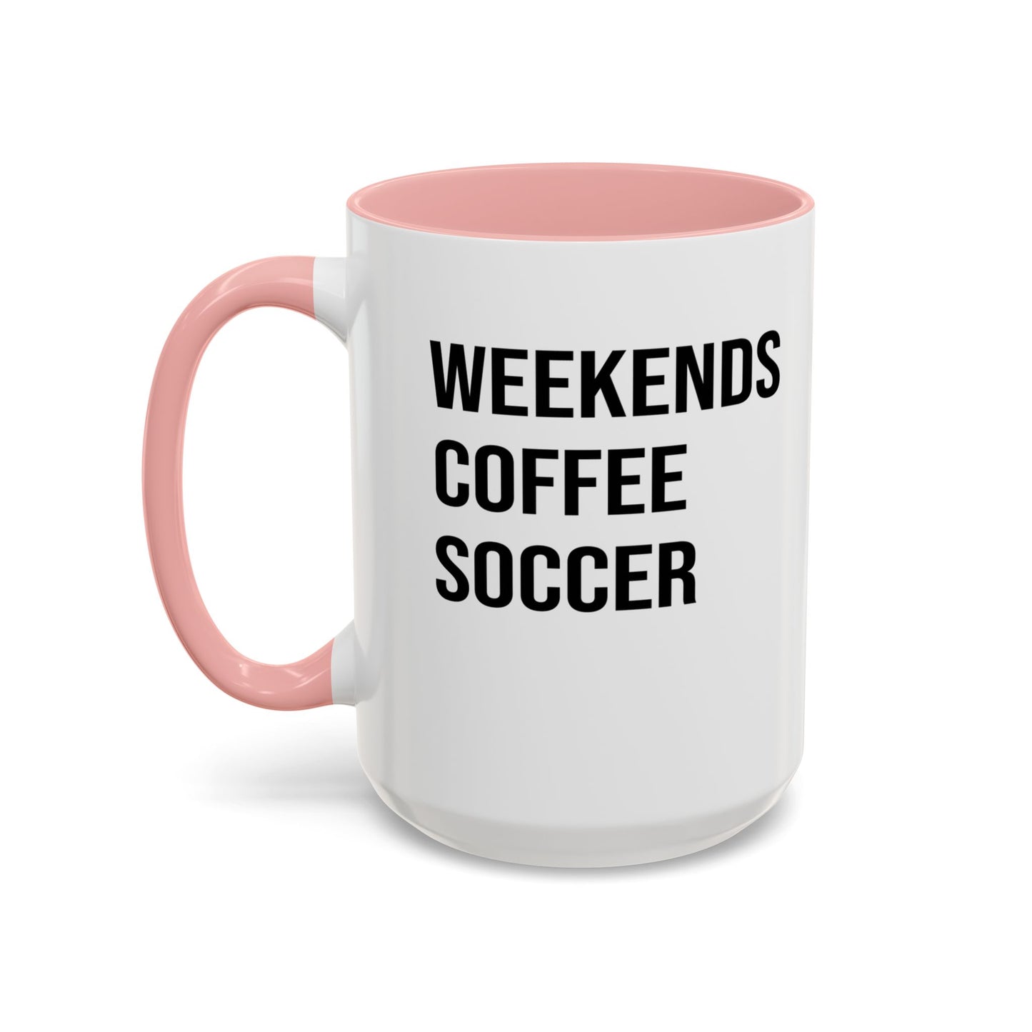 Weekend Coffee Soccer Mug, Soccer Mug, Soccer Mom Mug, Mug for Women, Game Day Soccer Mug A0009-002A