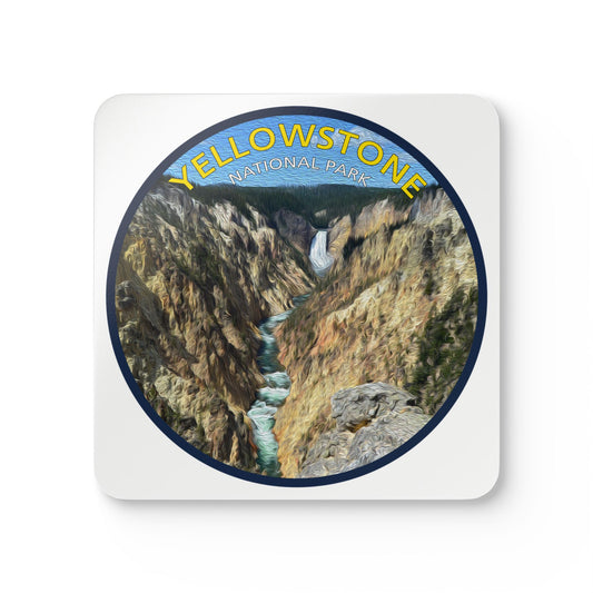 Yellowstone National Park Corkwood Coaster Set