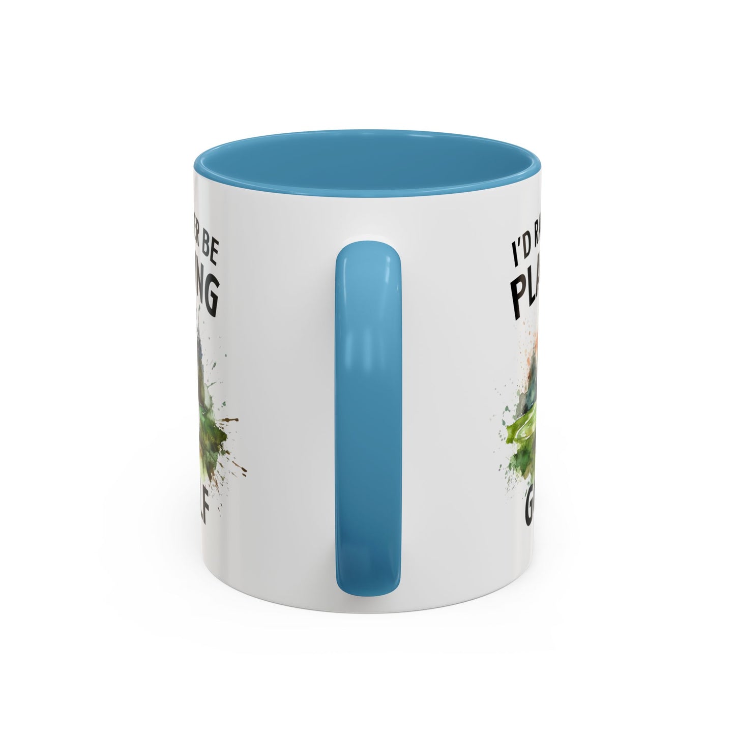 Funny Golf Mug - 11oz Ceramic Mug, I'd Rather Be Playing Golf Gift for Golfers 0190001