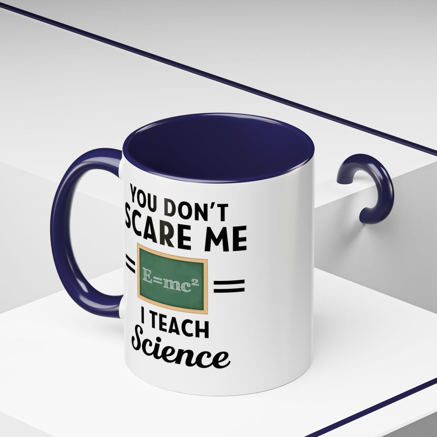 Science Teacher Mug - Fueling Minds and Caffeine Fixes Science Teacher Mug, Gift for Science Teacher, Funny Science Teacher Mug, Accent Coffee Mug (11, 15oz)