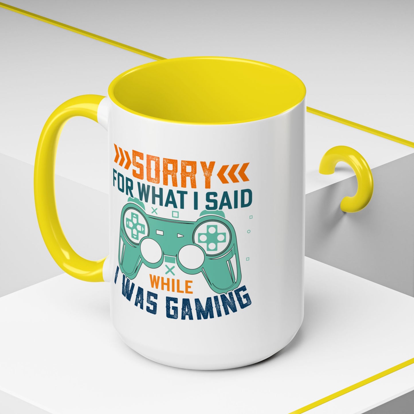 Funny Gaming Mug Sorry for What I Said While I was Gaming 0370008