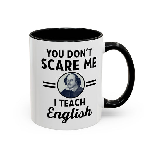 Funny English Teacher Coffee Mug - Sip & Teach with Style, Coffee Lovers Mug, English Teacher Gift, Accent Coffee Mug (11, 15oz)