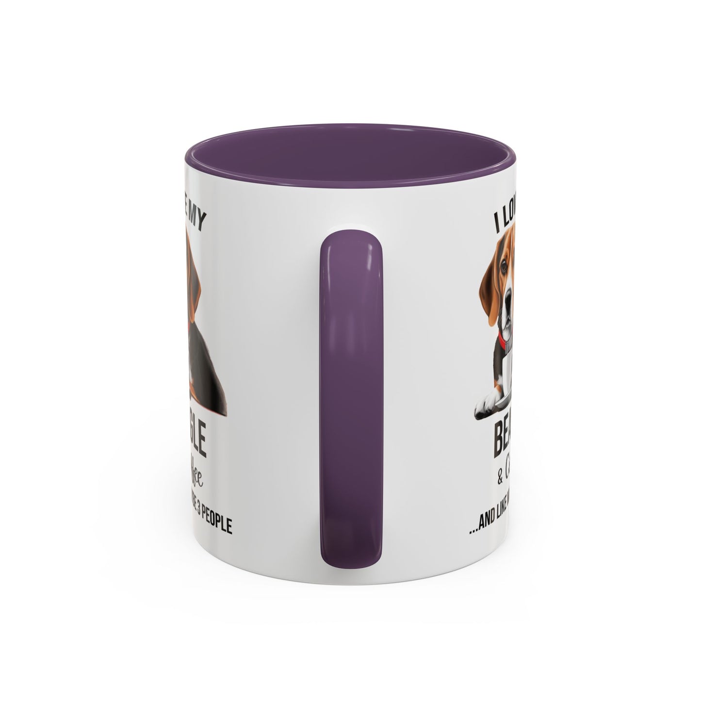 Beagle Lover Mug, Beagle Lover Gift, Coffee Mug, Beagle Mug, Beagle Gift, Beagle Owner Mug Beagle Owner Gift, Dog Mug A0023 Accent Coffee Mug (11, 15oz)