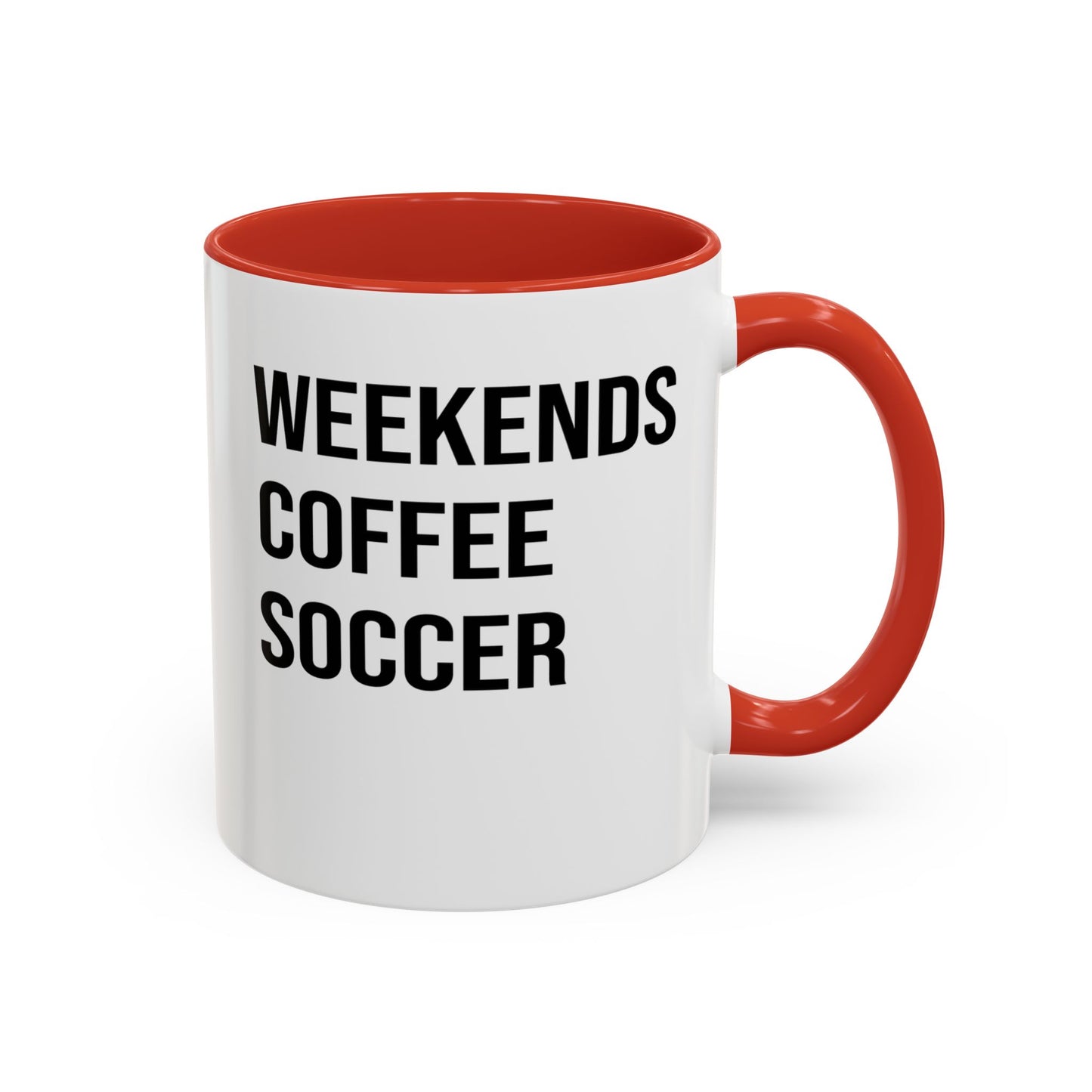 Weekend Coffee Soccer Mug, Soccer Mug, Soccer Mom Mug, Mug for Women, Game Day Soccer Mug A0009-002A