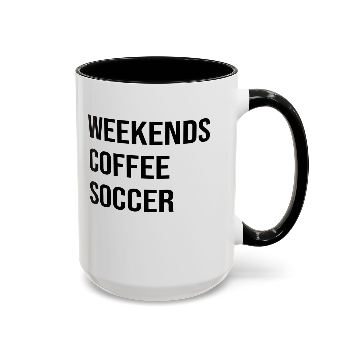 Weekend Coffee Soccer Mug, Soccer Mug, Soccer Mom Mug, Mug for Women, Game Day Soccer Mug A0009-002A