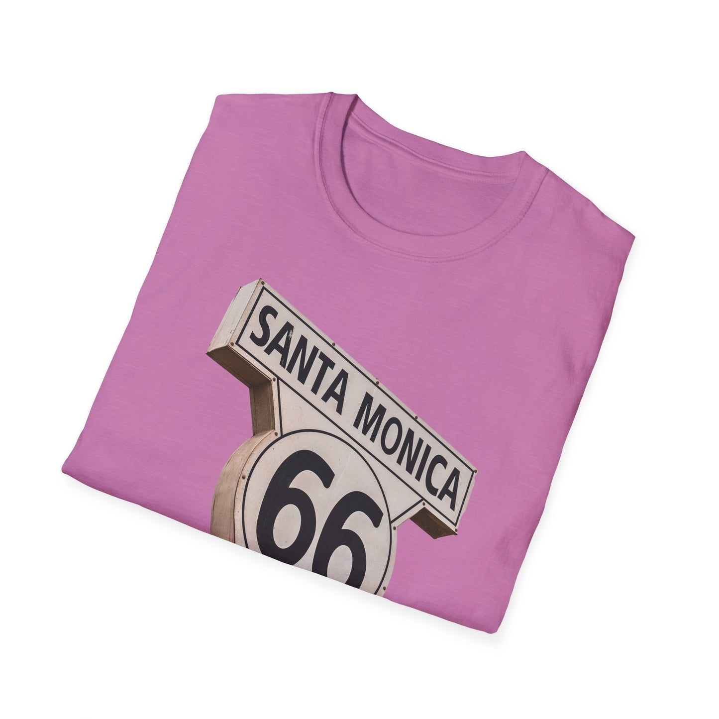 Route 66 End of the Trail Unisex Softstyle T-Shirt