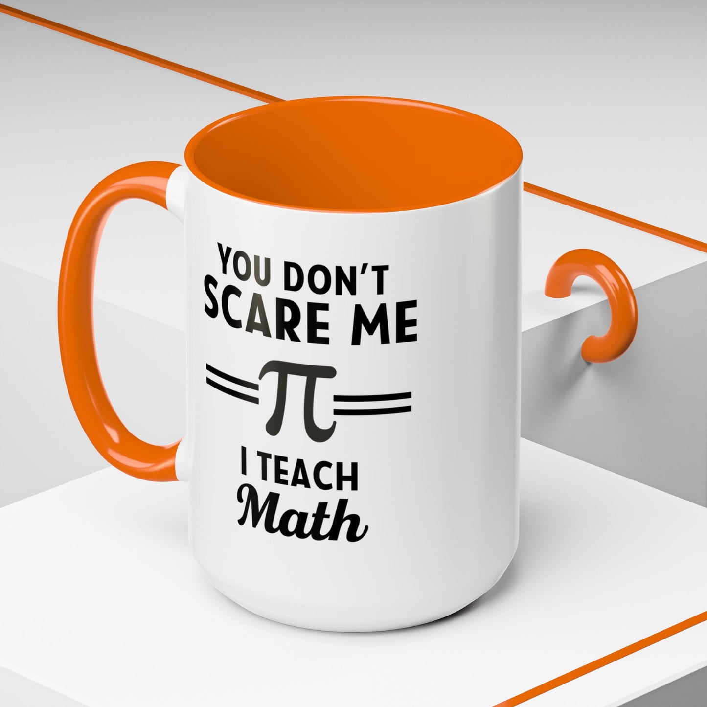 Math Teacher Mug - Fueling Minds and Caffeine Fixes Math Teacher Mug, Gift for Math Teacher, Funny Math Teacher Mug, Accent Coffee Mug (11, 15oz)