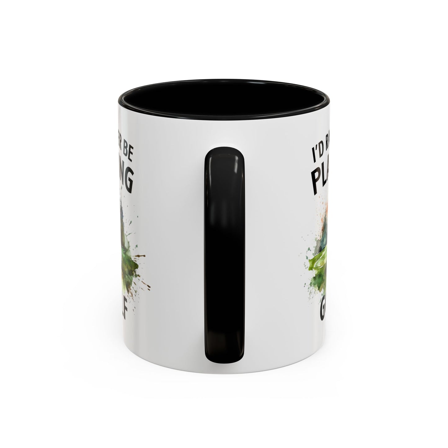 Funny Golf Mug - 11oz Ceramic Mug, I'd Rather Be Playing Golf Gift for Golfers 0190001