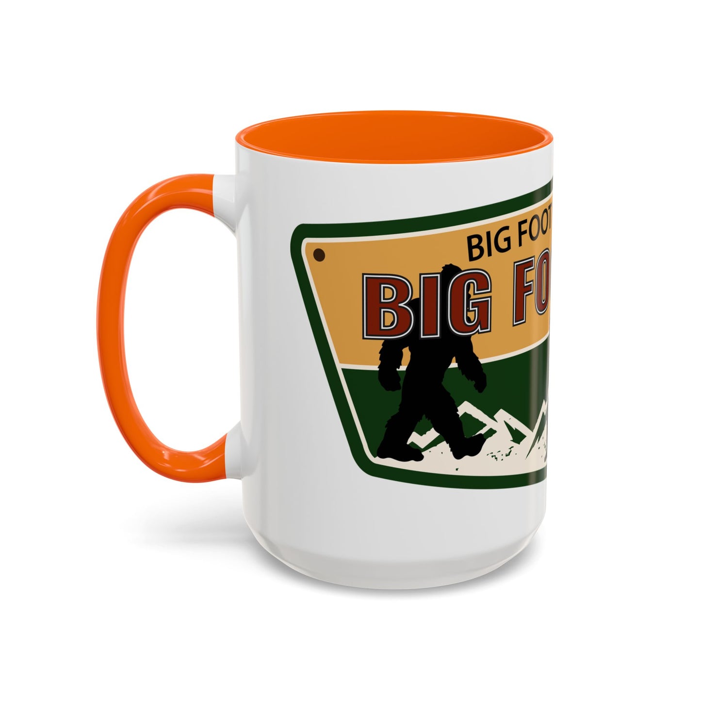 Big Foot Watch Club Sticker - Sasquatch Decal - Funny Yeti Gift Accent Coffee Mug (11, 15oz)