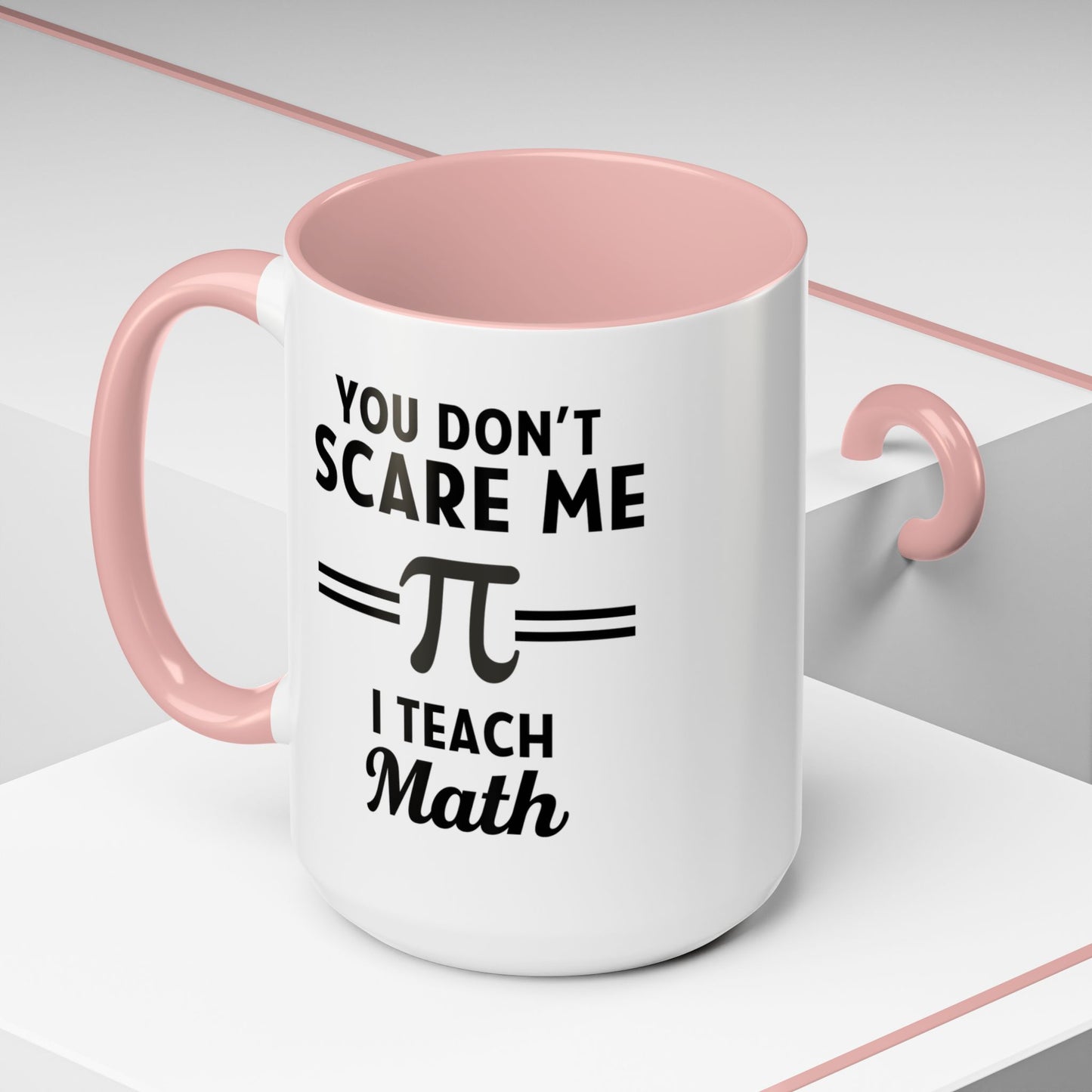 Math Teacher Mug - Fueling Minds and Caffeine Fixes Math Teacher Mug, Gift for Math Teacher, Funny Math Teacher Mug, Accent Coffee Mug (11, 15oz)