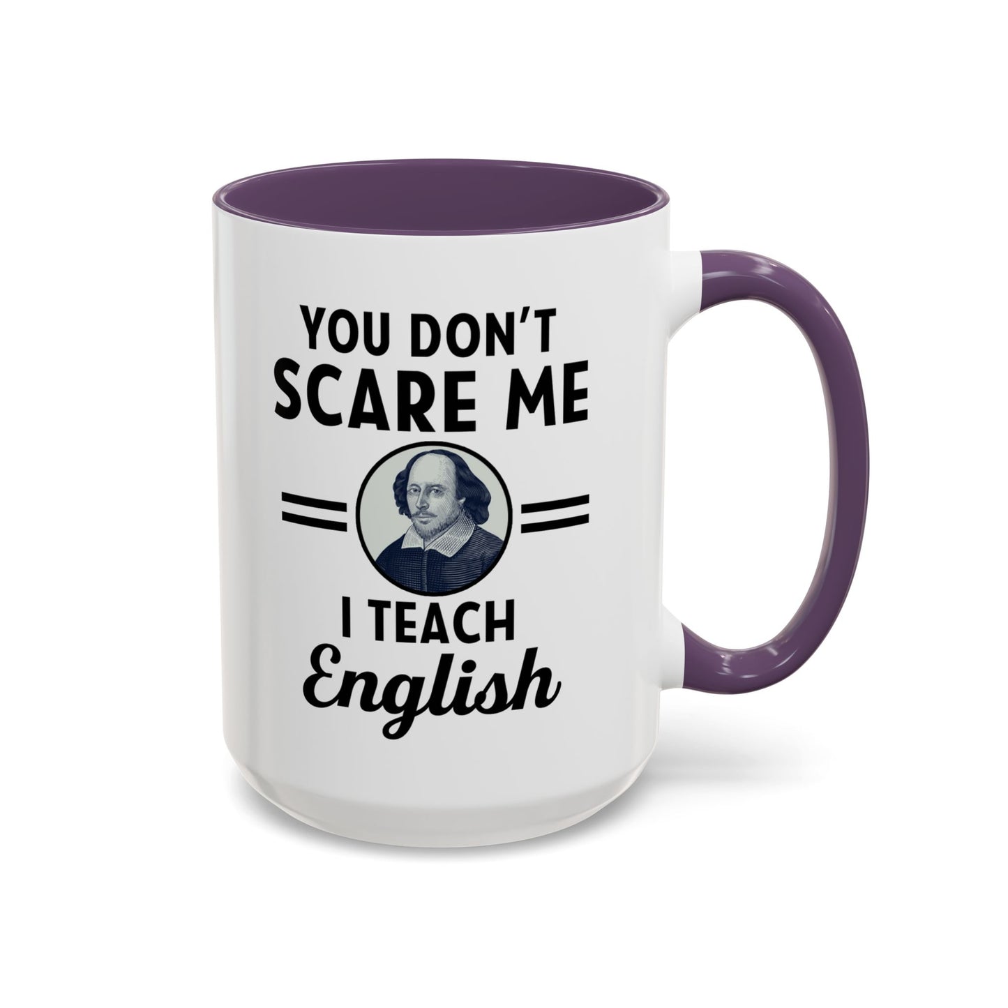 Funny English Teacher Coffee Mug - Sip & Teach with Style, Coffee Lovers Mug, English Teacher Gift, Accent Coffee Mug (11, 15oz)