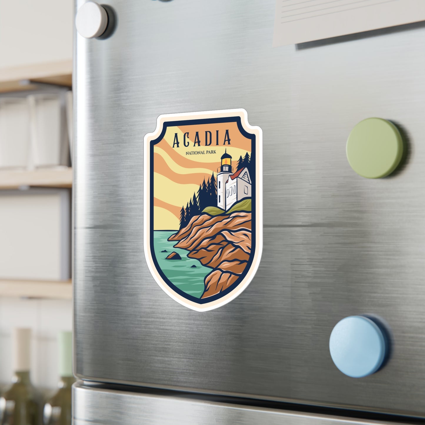 Acadia National Park Kiss-Cut Vinyl Decals