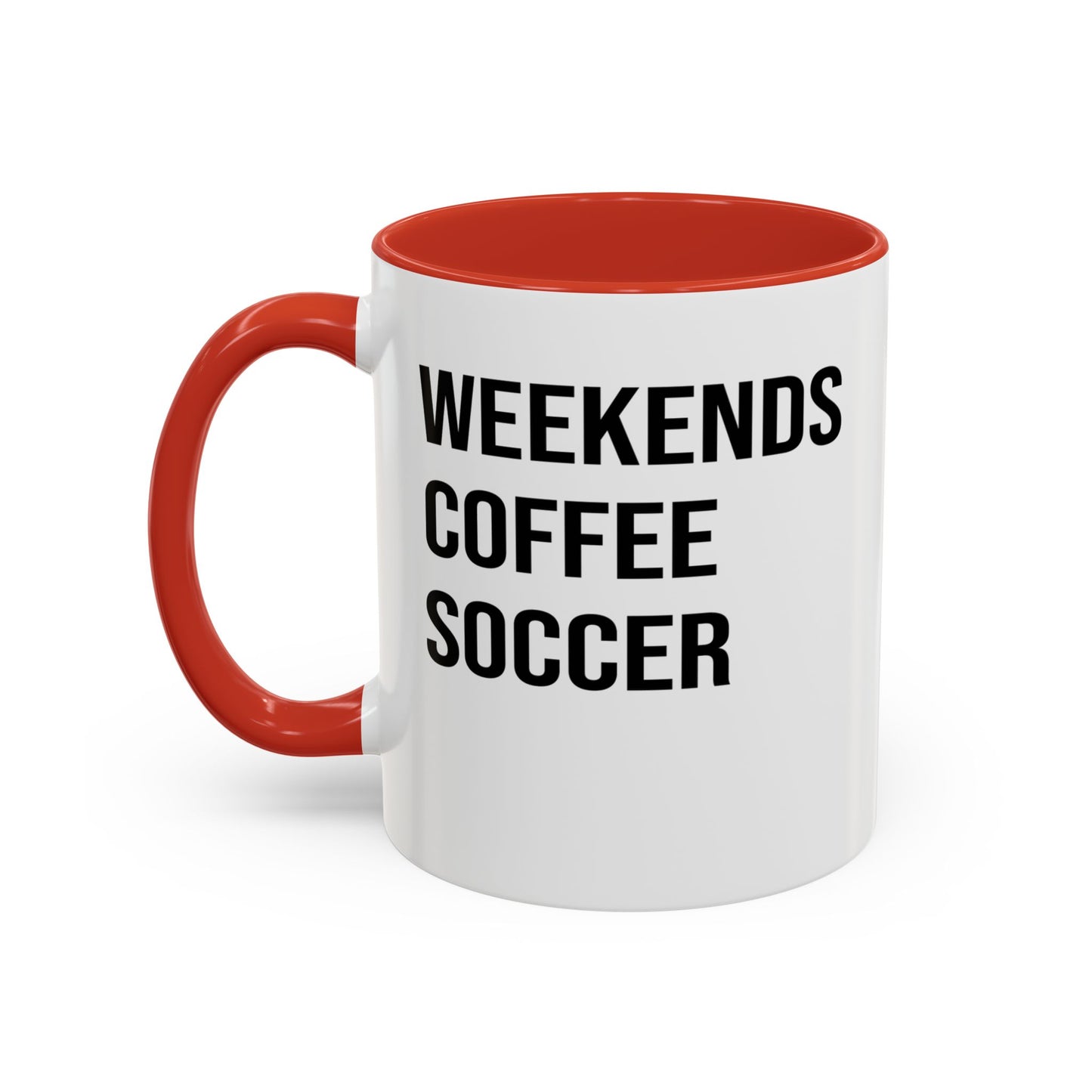 Weekend Coffee Soccer Mug, Soccer Mug, Soccer Mom Mug, Mug for Women, Game Day Soccer Mug A0009-002A