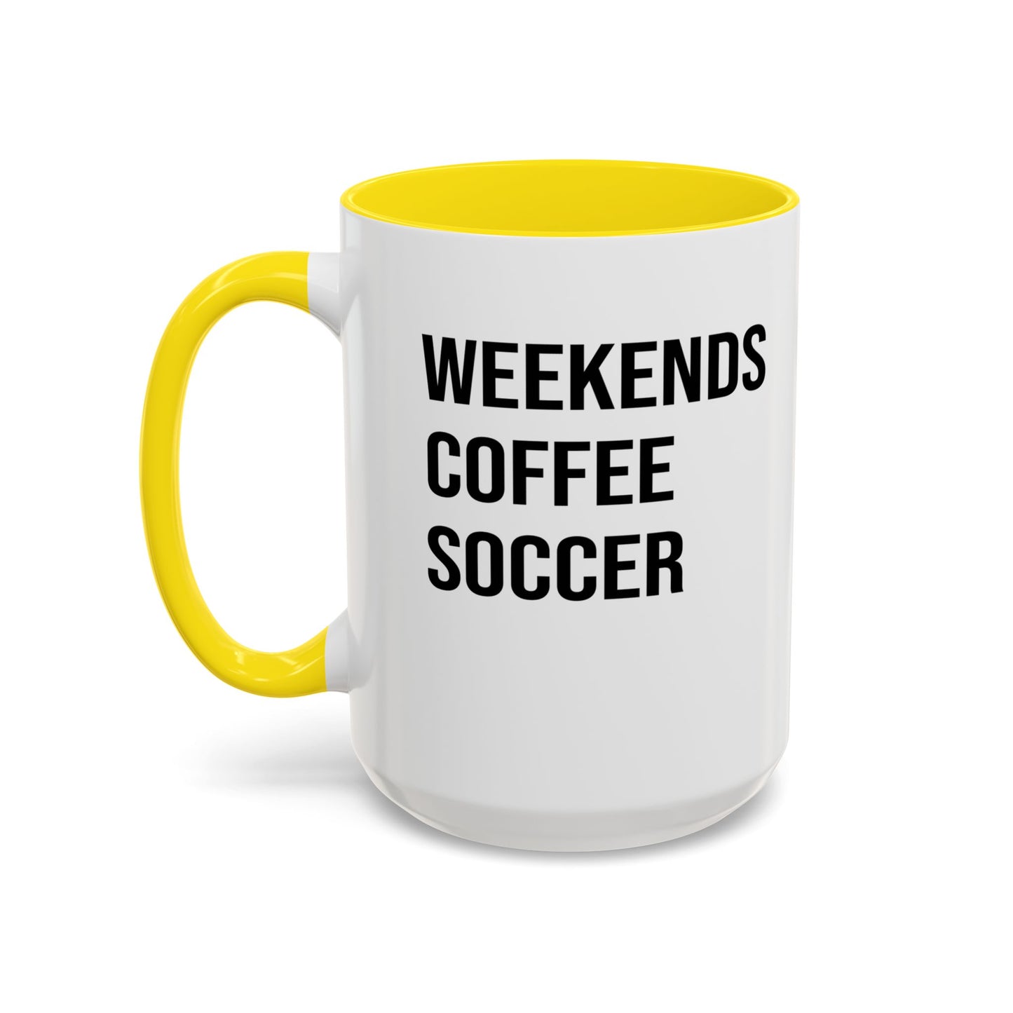 Weekend Coffee Soccer Mug, Soccer Mug, Soccer Mom Mug, Mug for Women, Game Day Soccer Mug A0009-002A