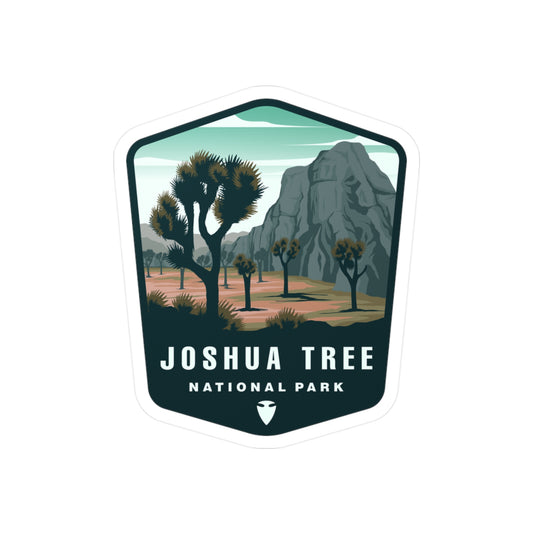 Joshua Tree National Park Vinyl Sticker - Outdoor Adventure Gift