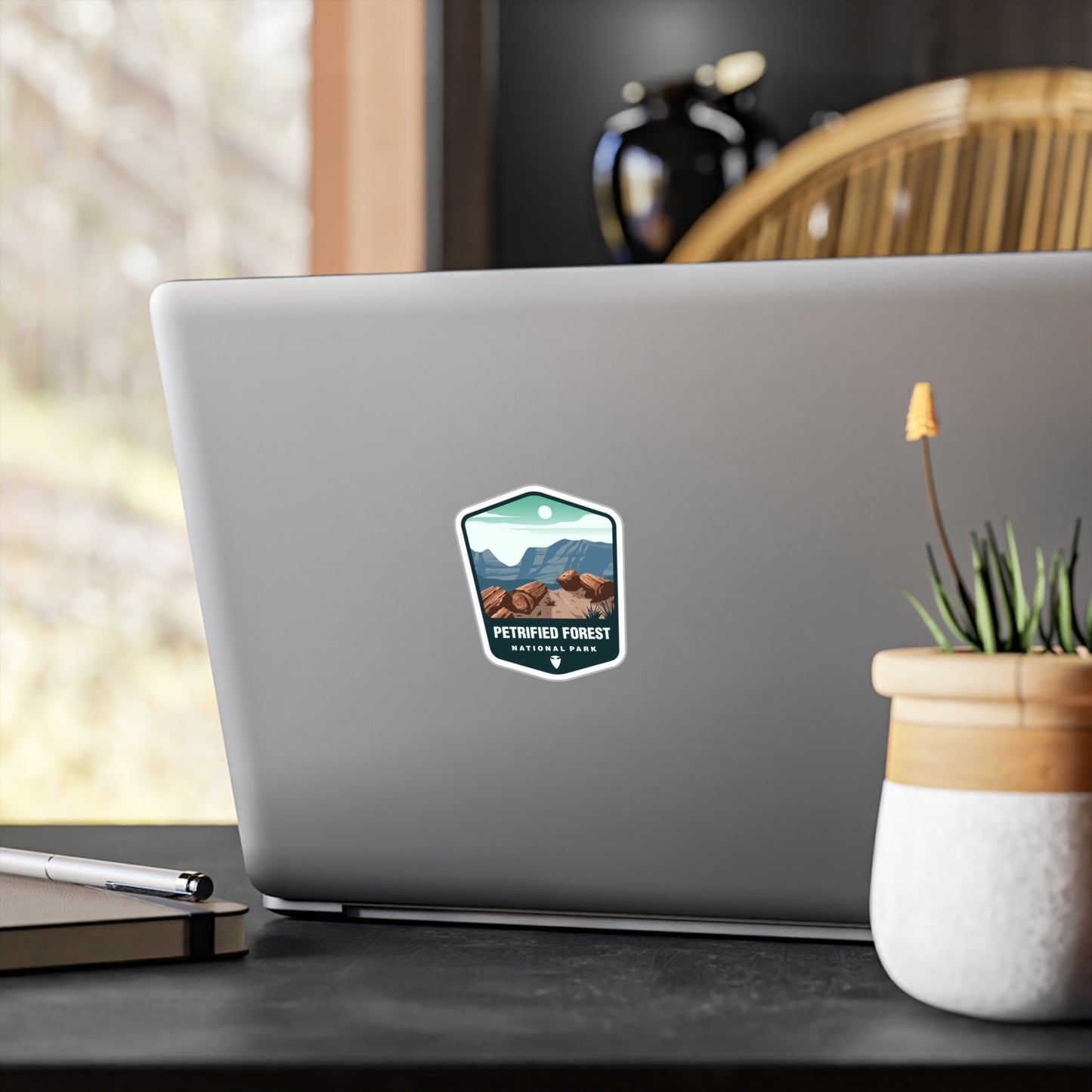 Petrified Forest National Park Sticker, National Park Stickers, Travel Stickers, Laptop Decal, Vinyl Sticker, Vinyl Decal, Floral Stickers