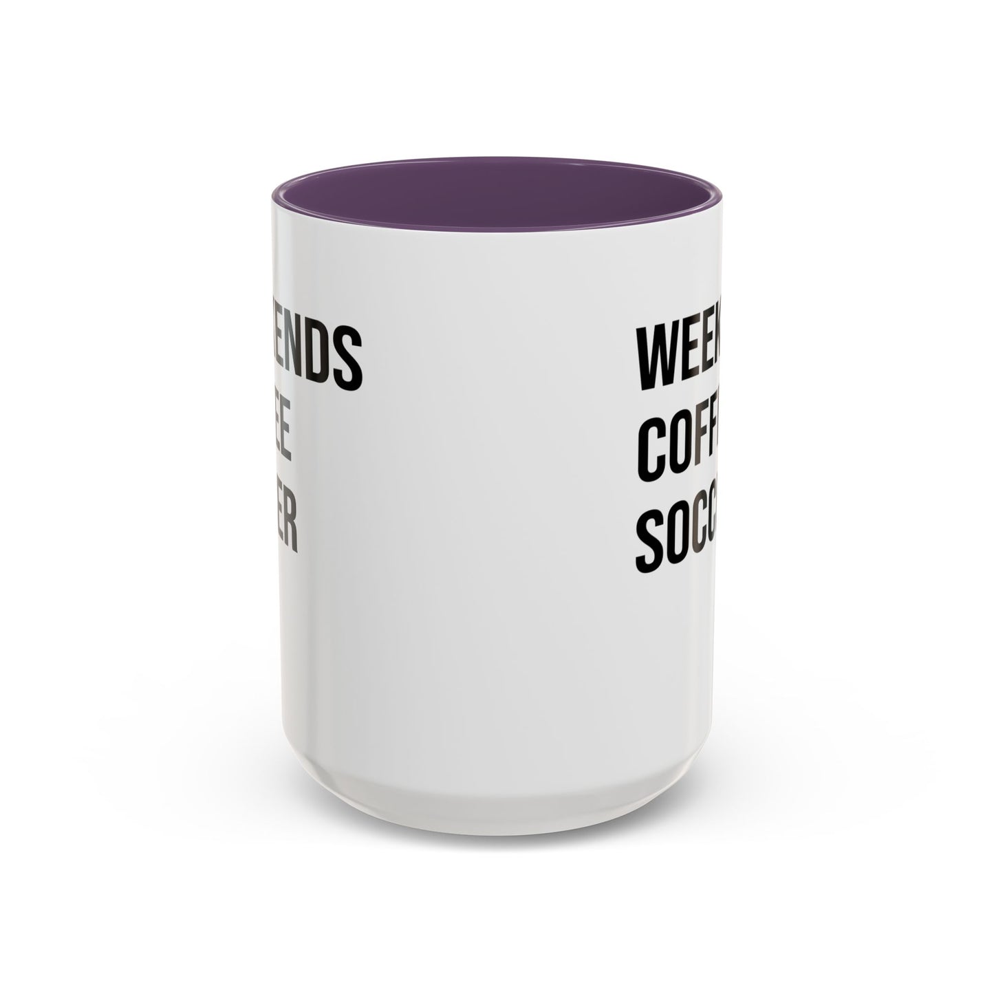 Weekend Coffee Soccer Mug, Soccer Mug, Soccer Mom Mug, Mug for Women, Game Day Soccer Mug A0009-002A